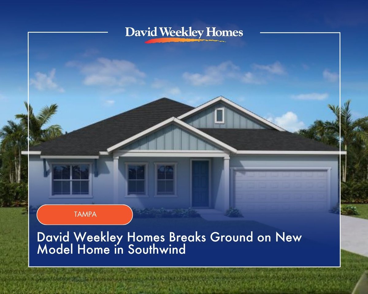 David Weekley Homes tweet media