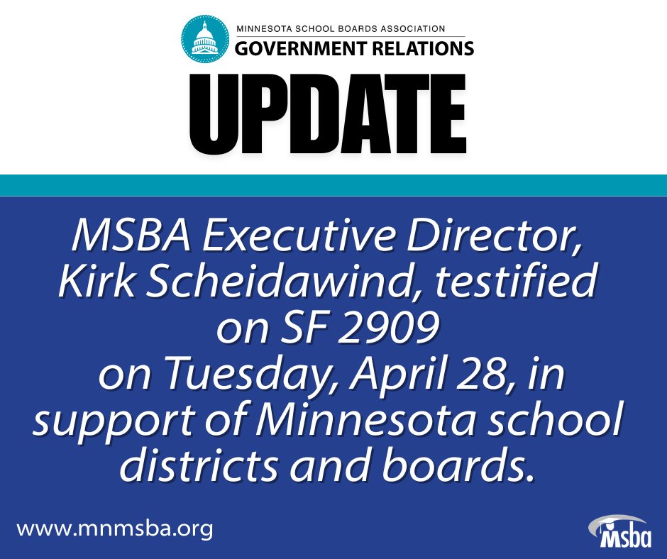 Minnesota School Boards Association tweet media