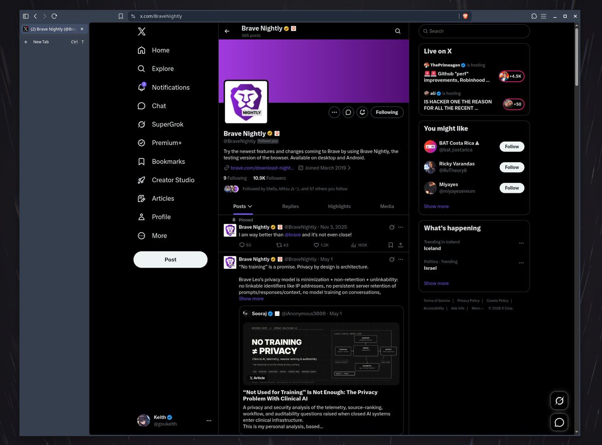 Keith tweet media