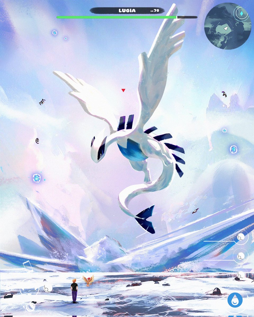 dhqt_dorian's tweet photo. Imagine Blue met Lugia at the beginning of his story, kind of like Red, actually.

#pokemon https://t.co/1Qfmz68C8d