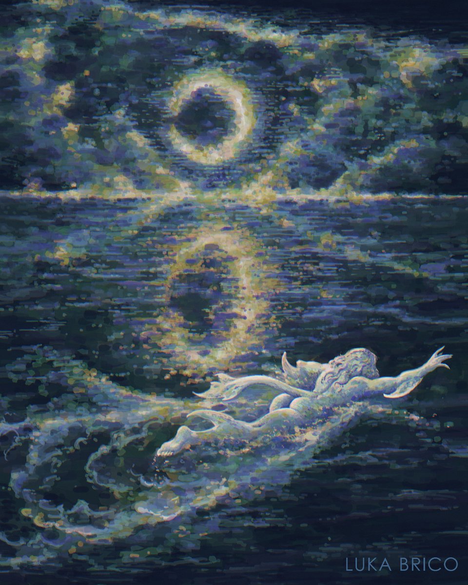 BricoLuka's tweet photo. Ghost in the Dark Ocean https://t.co/QEaOaBLPR2