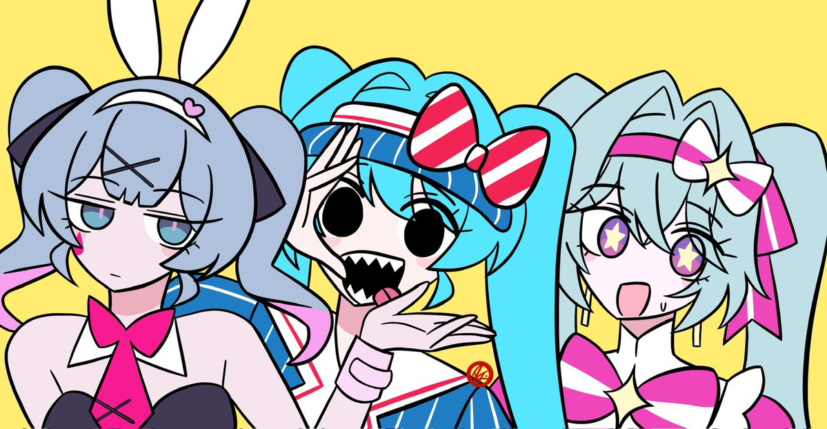 Channel Mikus

#hatsunemiku #初音ミク #art