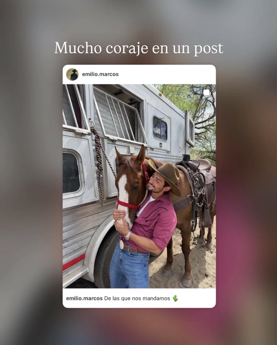 📲| #Emilio Via IG Story @/emilio.marcos

🔁🐴
{<a href="/halcon_emilio/">Emilio</a>} #EmilioOsorio #EmilioMarcos