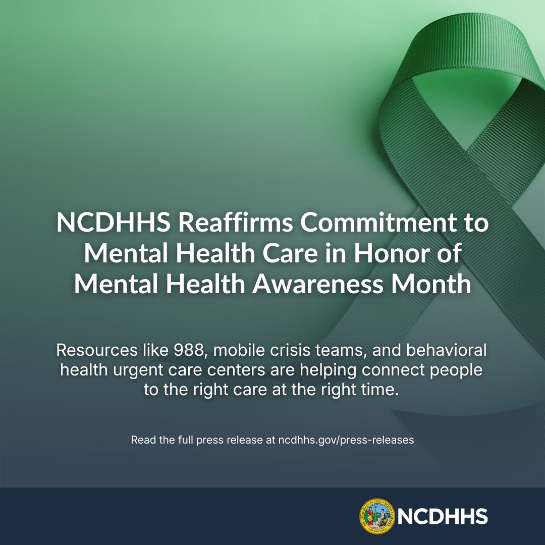 NCDHHS tweet media