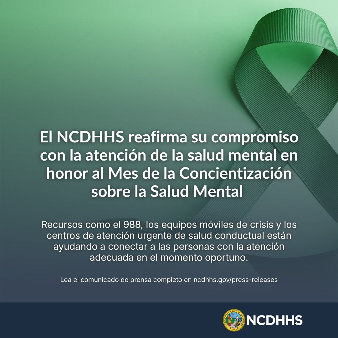 NCDHHS tweet media