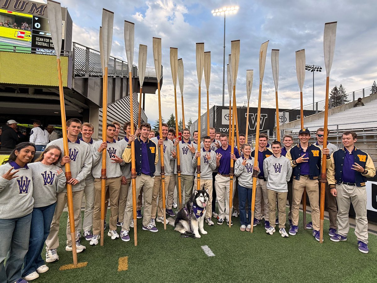 DubsUW's tweet photo. tried to chomp those big sticks https://t.co/9AWl0DqvTk