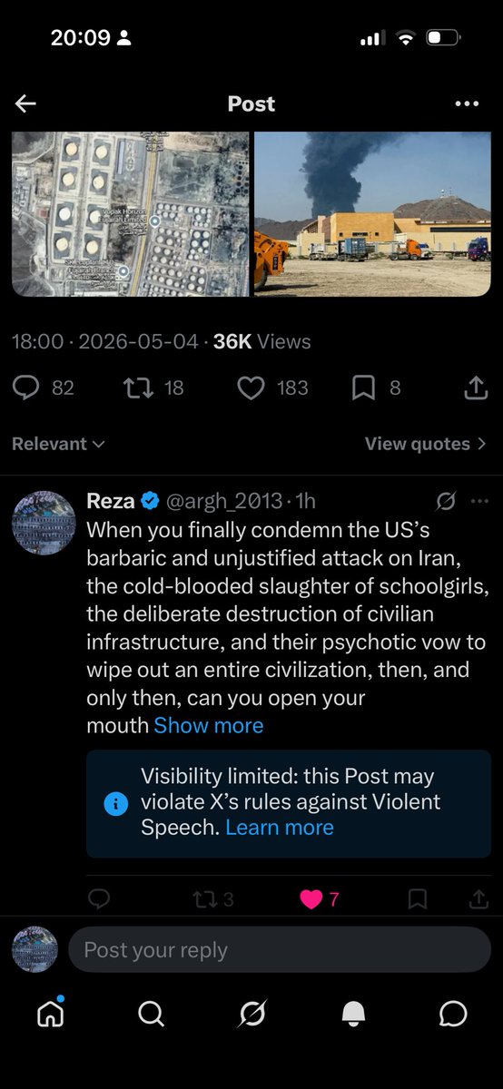 Reza tweet media