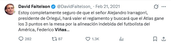 AGUSTÍN M DE LEÓN tweet media