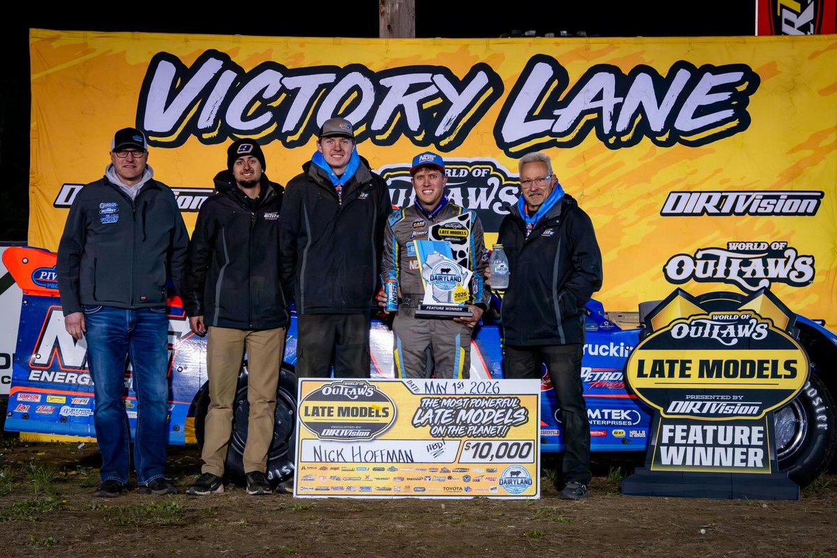 Wilwoodbrakes's tweet image. Nick Hoffman gets it done on night 2 tonight for the Dairyland Showdown for $10,000 tonight at Mississippi Thunder Speedway!
#WIlwoodRacing #Dirtracing #mississippi