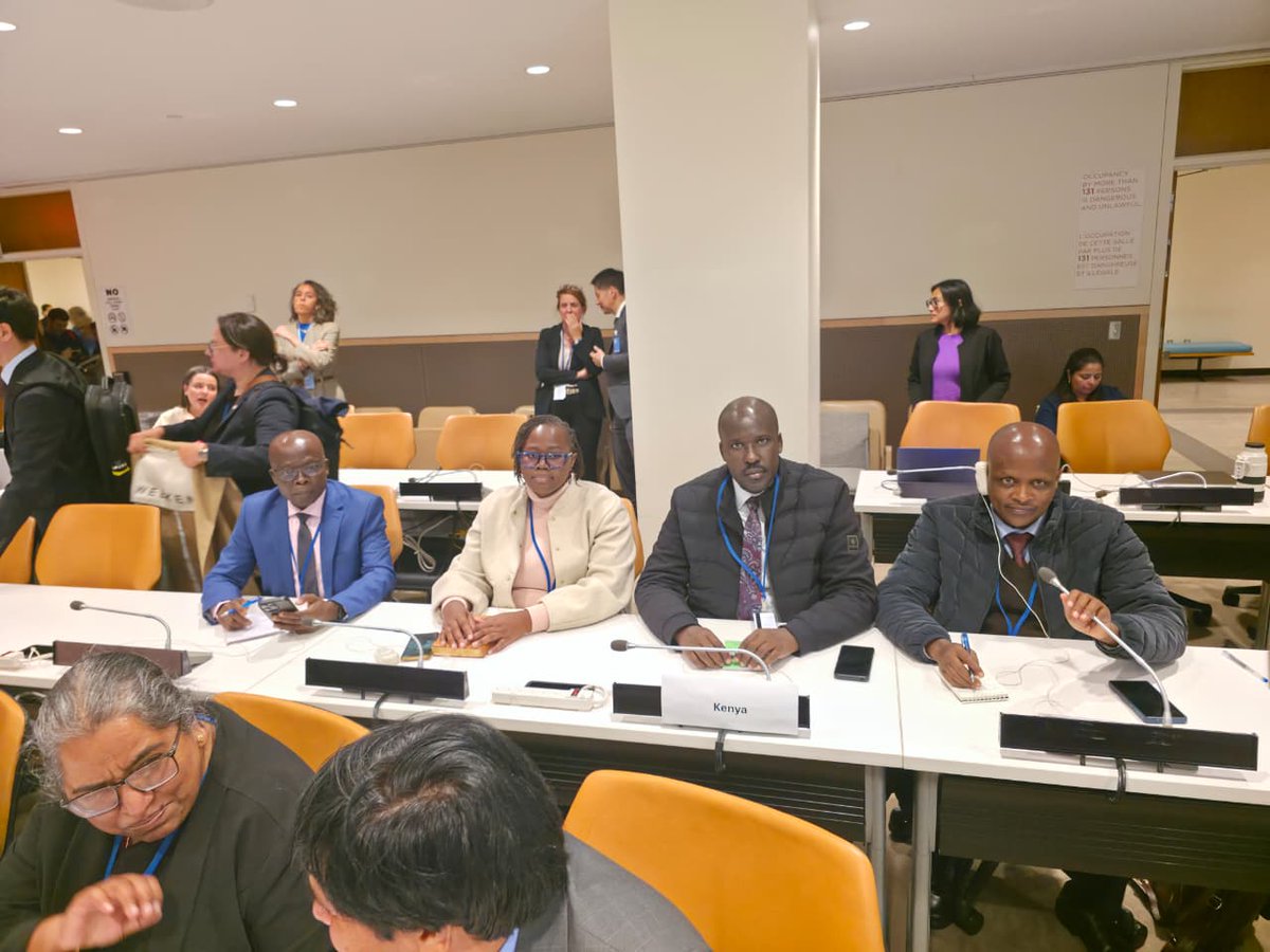 ke_ncm's tweet photo. @ImmigrationDept  DG Ms. Cheluget at UN side event for 2026 IMRF presented Kenya's Voluntary GCM Review   highlighting whole‑of‑government process, evidence‑based reporting, gains in migration data, regular labour  migration pathways, protection and diaspora engagement #IMRF2026 https://t.co/ALQlufgFf8