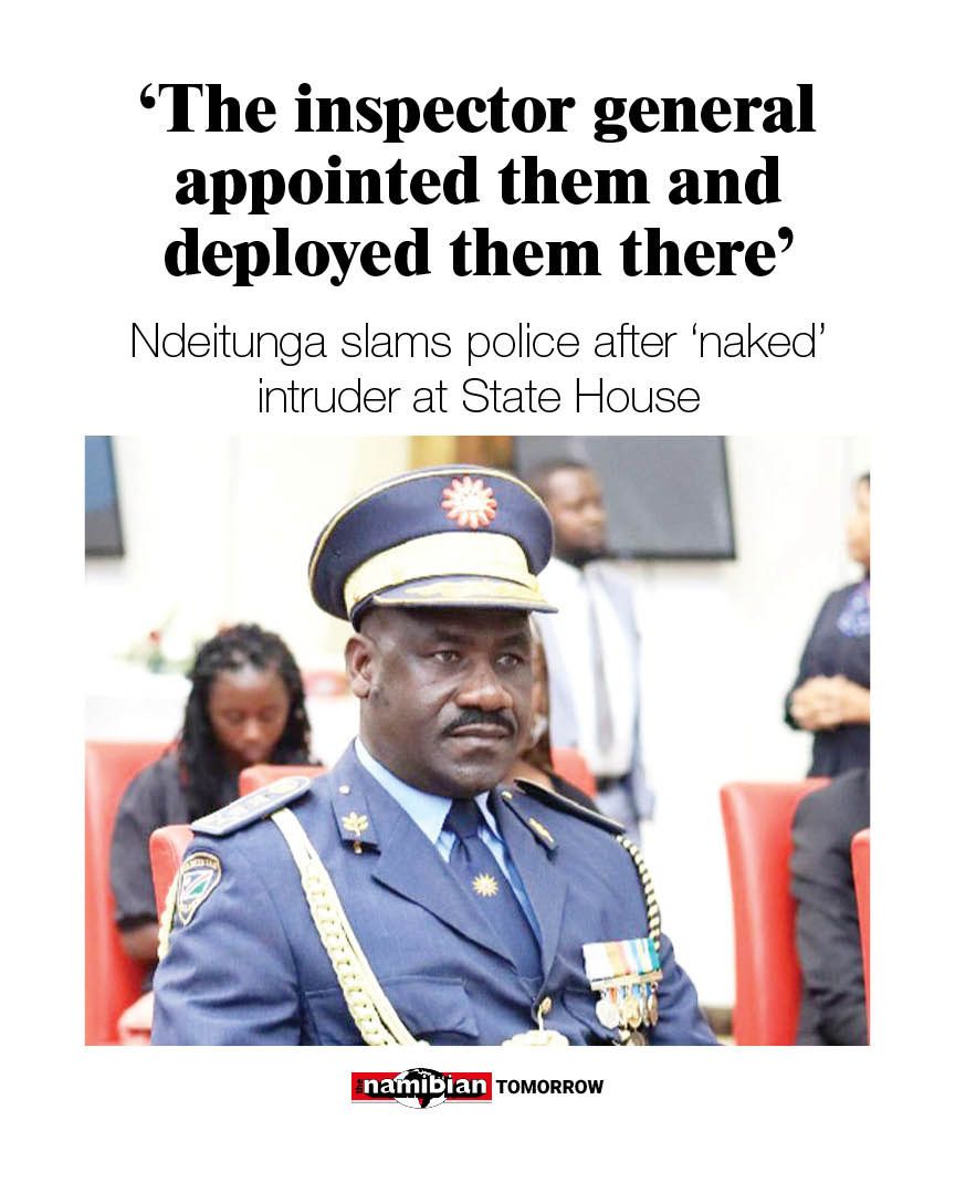 The Namibian tweet media