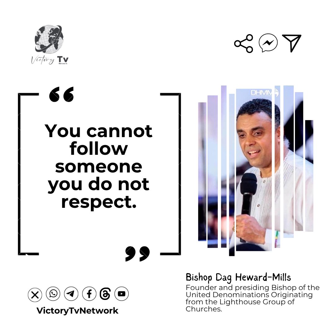 VictoryTvNet's tweet photo. “You cannot follow someone you do not respect.” || Bishop Dag Heward-Mills

✨𝙎𝙝𝙖𝙧𝙚 𝙬𝙞𝙩𝙝 𝙖 𝙛𝙧𝙞𝙚𝙣𝙙💕🤎🩵

✨Follow us on our social Networks; 👇😊
https://t.co/HJwc7qbwlf 

#victorytvnetwork #bishopdaghewardmills vtn https://t.co/YtyOHtiNC2