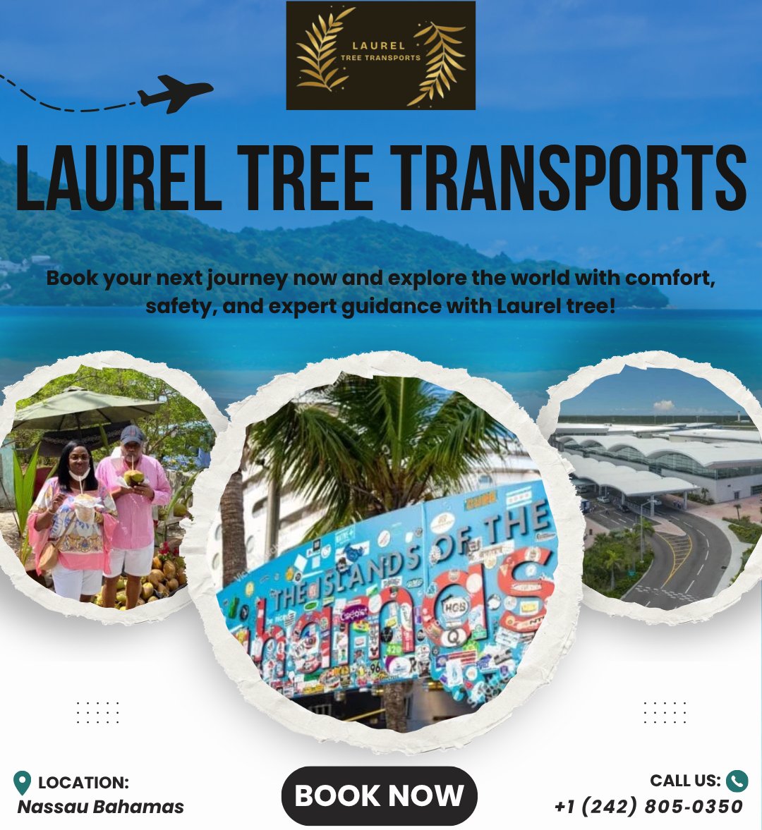 laureltree12's tweet photo. Laurel Tree Transport delivers comfort, punctuality, and personalized service every time. Whether you’re traveling solo or with a group, we ensure your journey is smooth and hassle-free

Contact Us:
Phone: +1 (242) 805‑0350
Email: daphnie-joseph@live.com
#LuxuryTransport #Travel https://t.co/sVsWpSpv4d