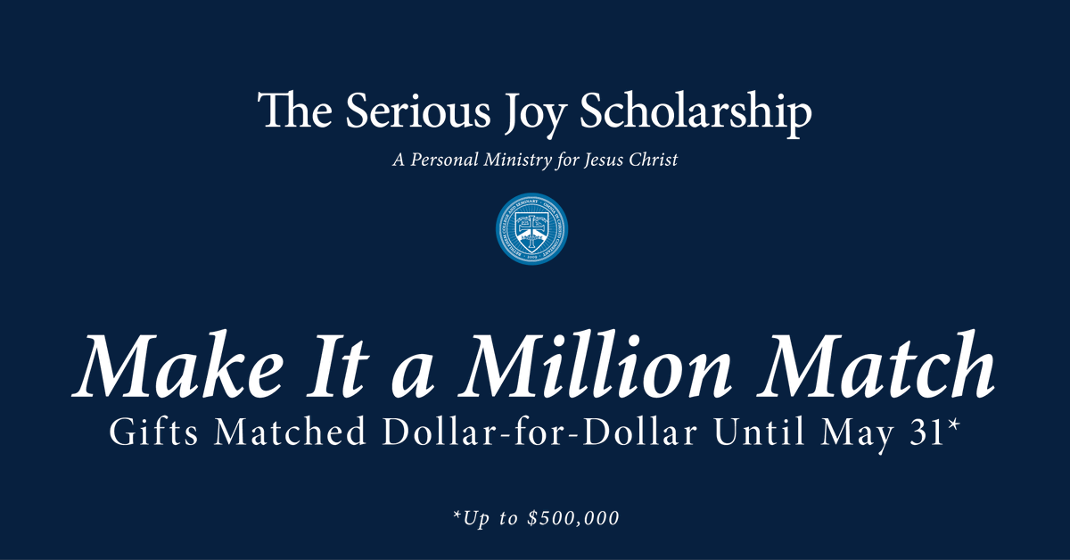 BCS_MN's tweet photo. We are just beyond the half-way mark in our Make it a Million Match campaign. At this writing $315,702 has been contributed since the first of the year; $184,298 remain available in matching funds until May 31, 2026. Would you make our students and their teachers part of your personal ministry for Jesus Christ?

https://t.co/nM3KKEOvn5