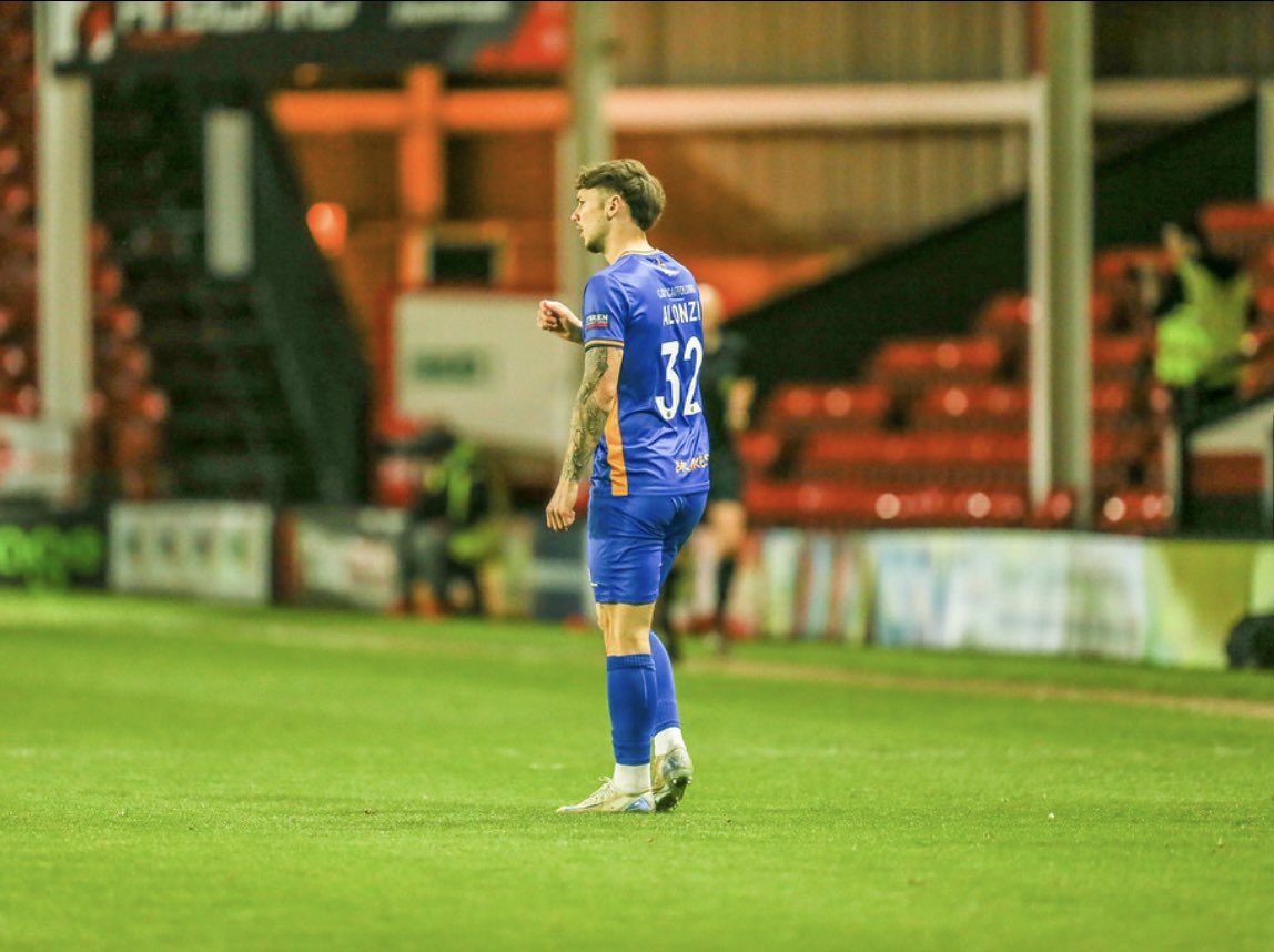 LucaAlonzi24's tweet photo. A massive thank you to everyone at @LeamingtonFC for a great experience and a massive thank you to the loyal fans after a tough end to the season ❤️ https://t.co/cmO520TokW