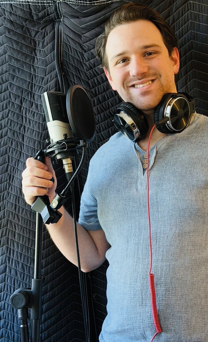 Brandon_Belc's tweet image. Never really post irl pics, but I took some for my upcoming #Voiceover website!!