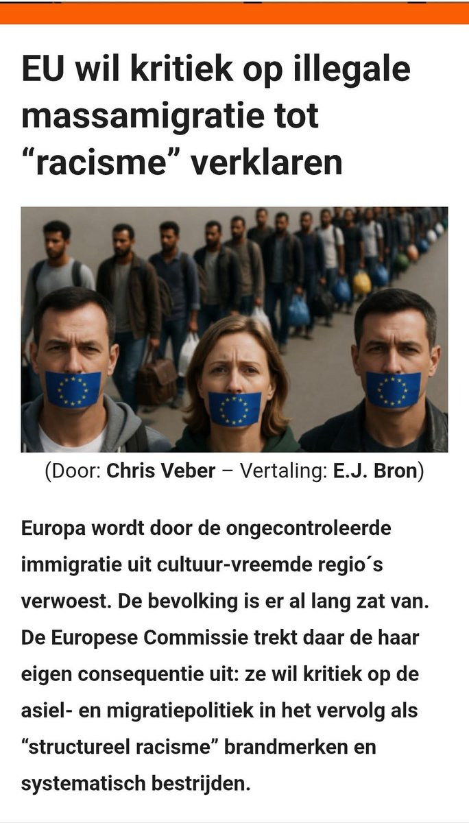 Nog meer #censuur vanuit het #EU-bolwerk 👇🏻🧐