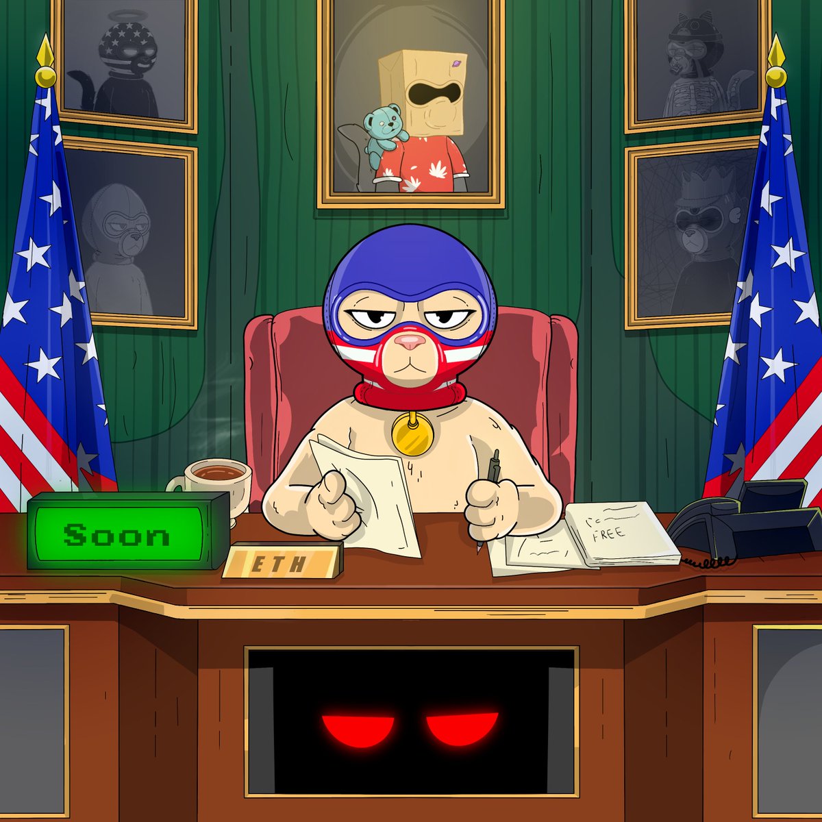Masked Cats tweet media