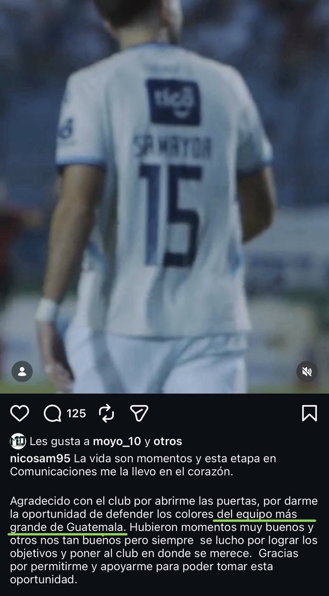 Absolutamente todos los jugadores de la liga nacional saben que el único grande es Comunicaciones. Hasta los mismos jugadores de la plantilla actual de municipio:
