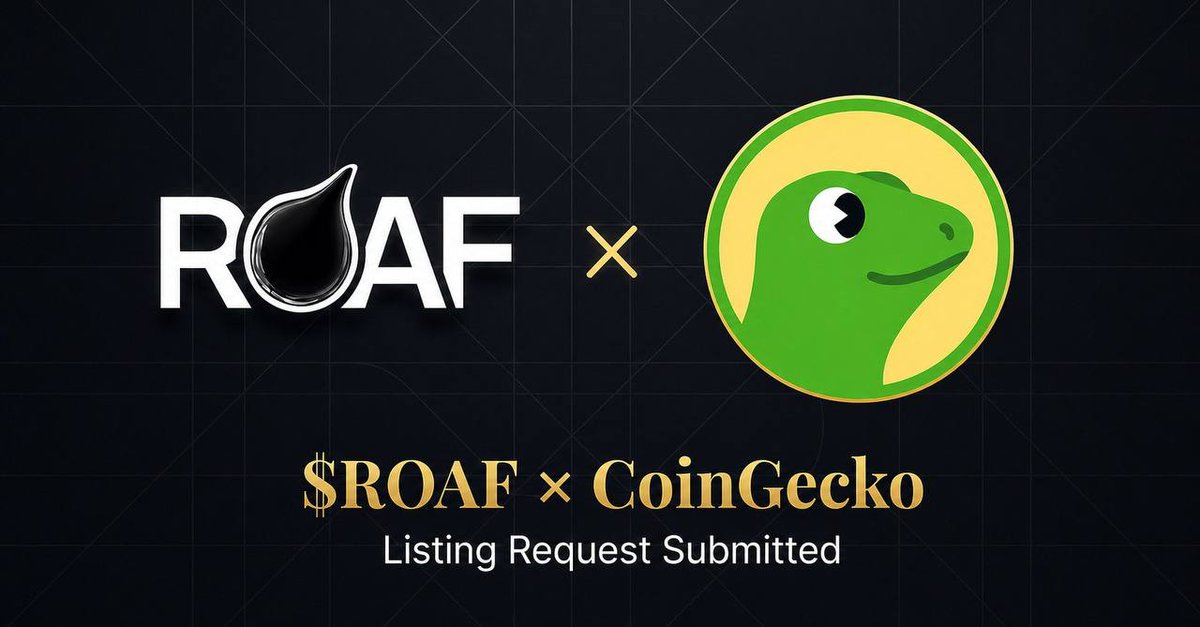 ROAFONSOL's tweet photo. Preparing to submit our listing request to CoinGecko for $ROAF (Russian Oil Asset Fund)

GeckoTerminal: https://t.co/A1jKqjQYQ2

Contact:
@ROAFONSOL 

Contract: RoAFTaaY51FvFTiEaiVYbg8bjFnGkBMzEor85JwVibe https://t.co/JQwlolzMXD