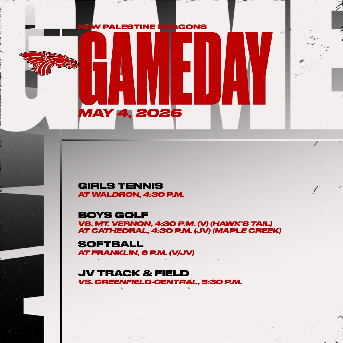New Palestine Dragons tweet media