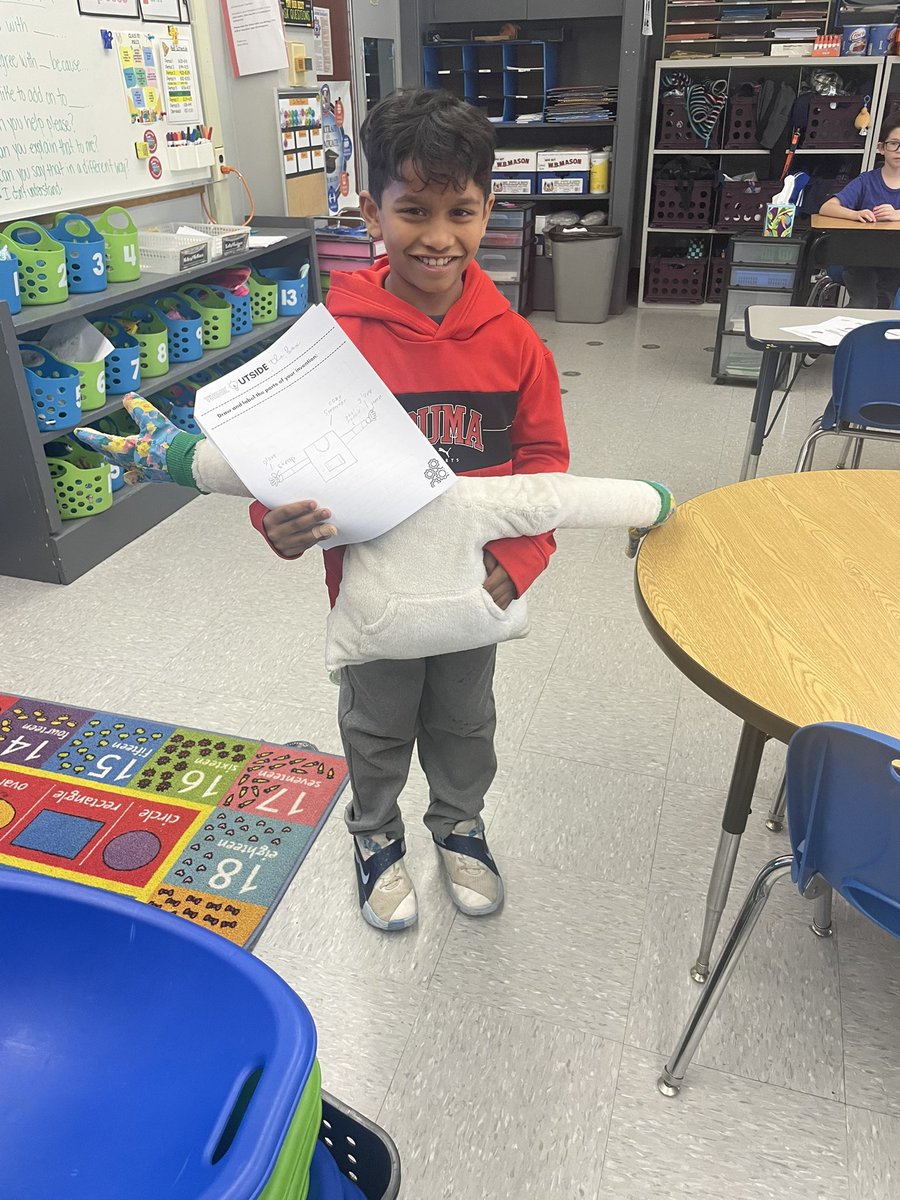 DAVintermediate's tweet image. Students in Mrs. Salamone’s 3rd grade class created something that can help the world or solve a problem. They then presented their one-of-a-kind inventions to the class. We have some super creative students! #gomules