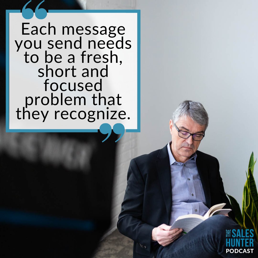 TheSalesHunter's tweet photo. Your prospects aren’t ghosting you… your message just isn’t giving them a reason to reply.
In this episode, I break down how to write outreach that gets attention and responses.
Lead with relevance. Keep it simple. Ask better questions. https://t.co/apLhzpvSoH