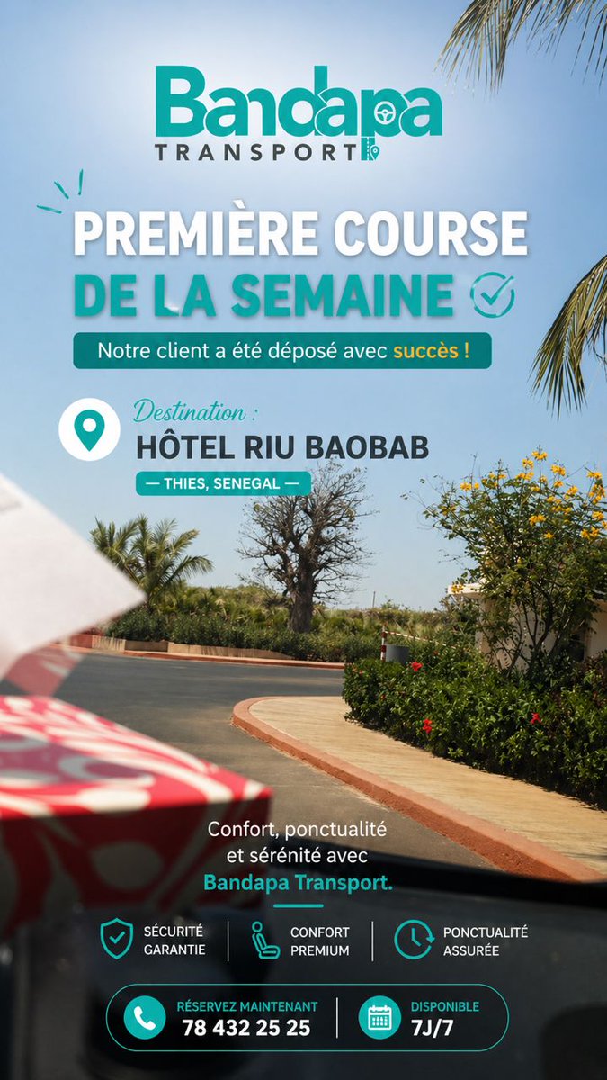 Excellente Semaine la Famille 
#travel #transport #dakar