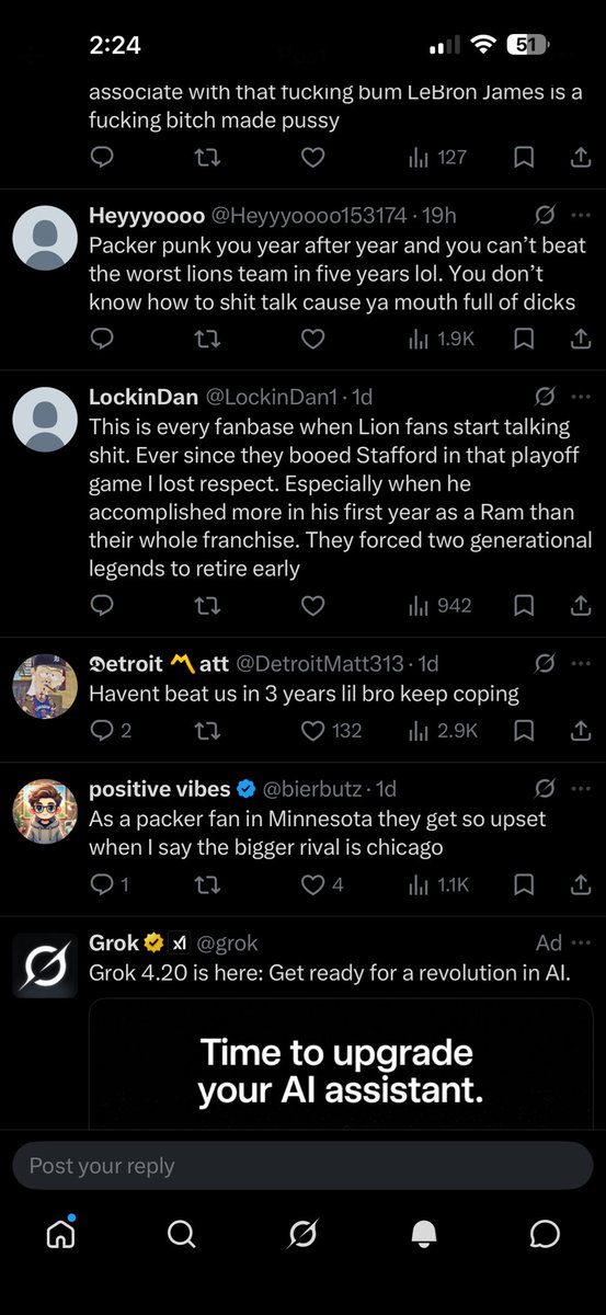 nolimitlost's tweet photo. @pleasesaveusben @Swantander @DrSleepRL @PovertyChiFan @PackersRunNFC @TheDetroitEra https://t.co/78ULM6ZphP