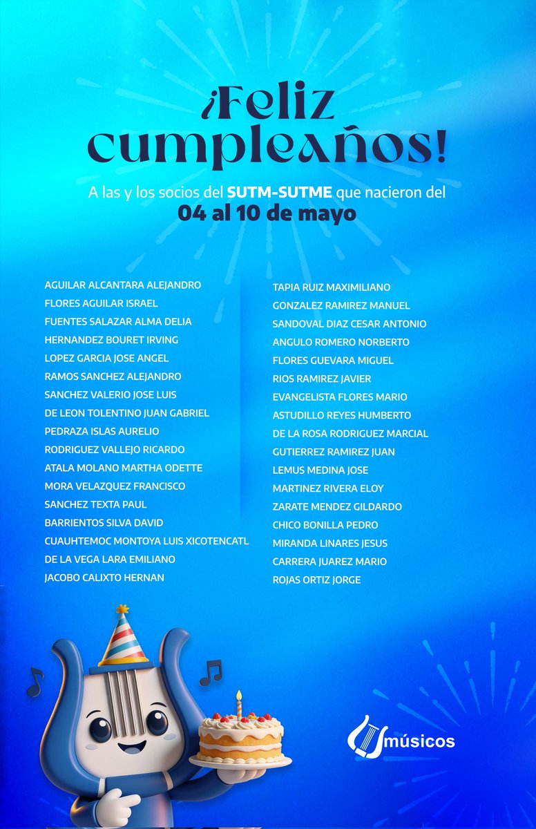 Músicos SUTM tweet media