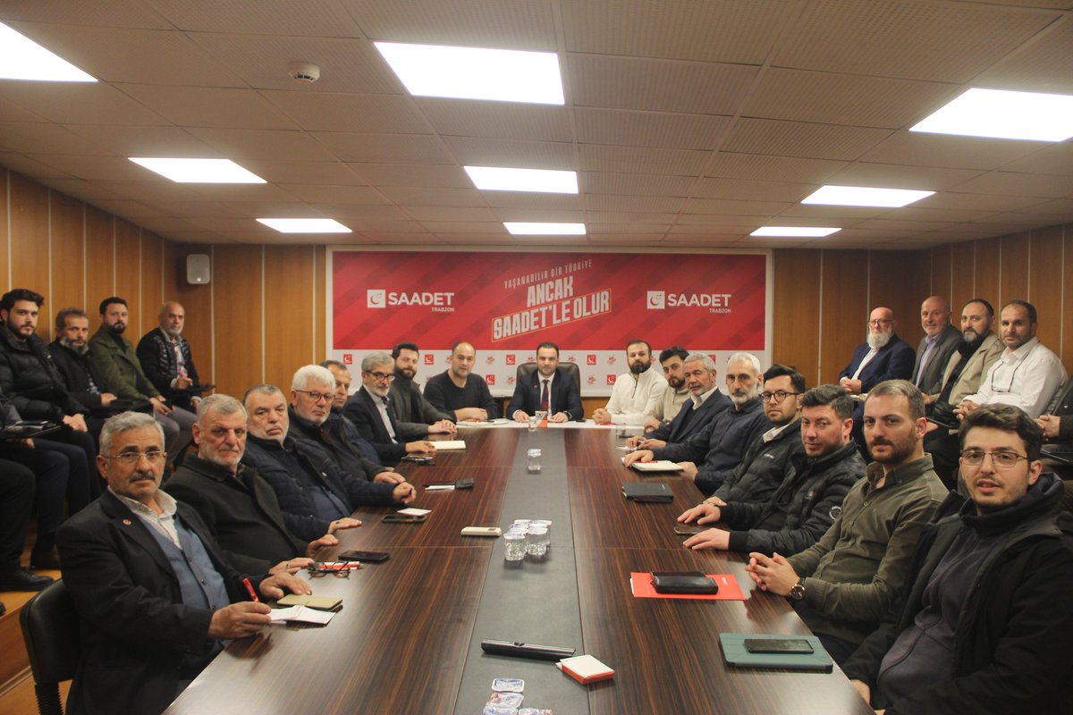 Saadet Partisi Trabzon tweet media