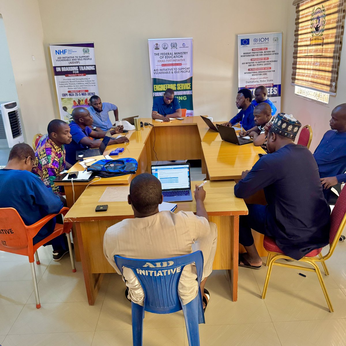 aid4vulnerable's tweet photo. AISVIP continues to strengthen internal coordination through its 4th coordination meeting, focusing on project updates, field progress, and strategic alignment across key interventions to enhance effective and timely service delivery.
#AISVIP #Coordination #Accountability #team https://t.co/6RW0NgmckL