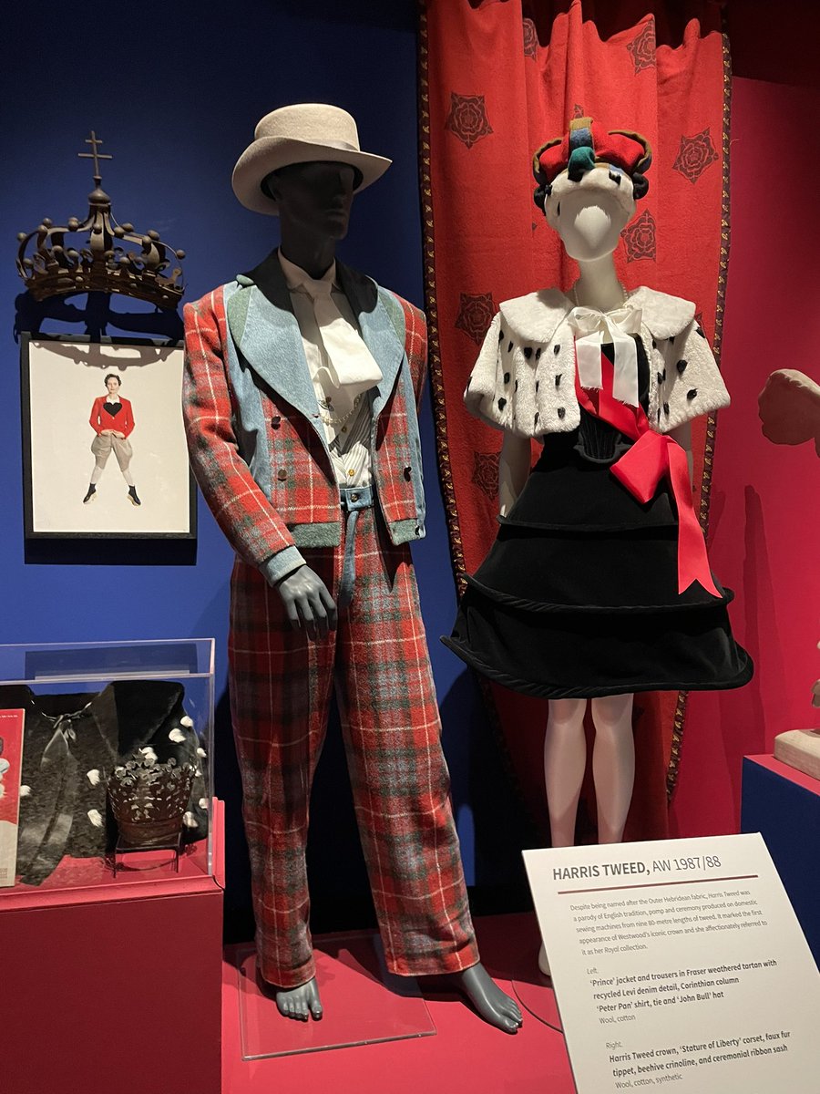 devereux1655's tweet image. There was a Vivienne Westwood exhibition on at Bowes museum today - so much to see #exhibition #museum #westwood #fashion