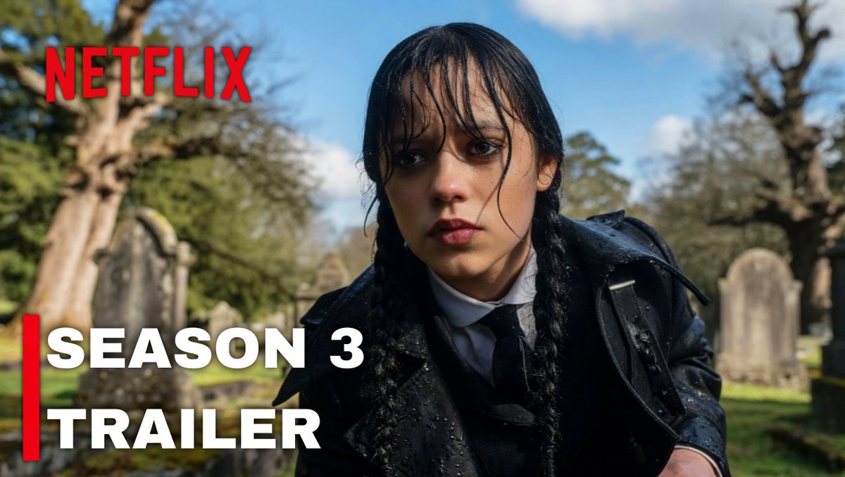 MusicAdok's tweet photo. Wednesday Season 3 - Trailer 🔥
👉🏼 https://t.co/UefQ8W520l https://t.co/CzJGXOLzs7