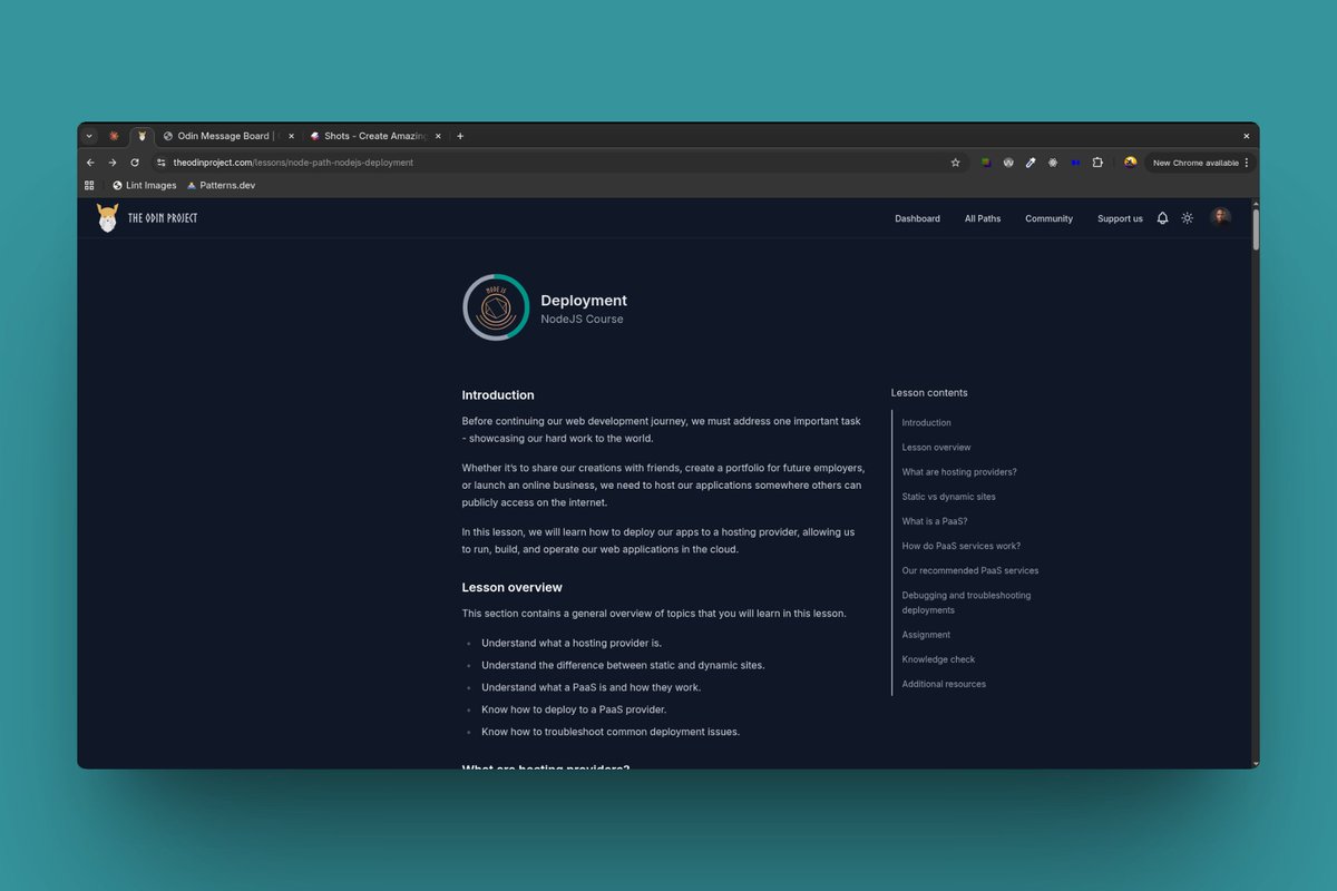 justice_codes's tweet photo. Spent today learning Express and EJS. Finished a project assignment and got it deployed.

Backend is actually kinda nice. Funny thing is, I touched backend once during a school project and it was hell. I probably just needed to actually know what I was doing lol. https://t.co/zH437MmDFo