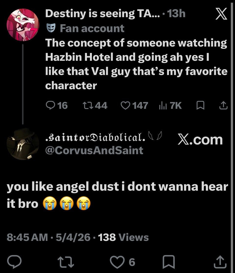 Destiny is seeing TADC in theaters June 4th tweet media