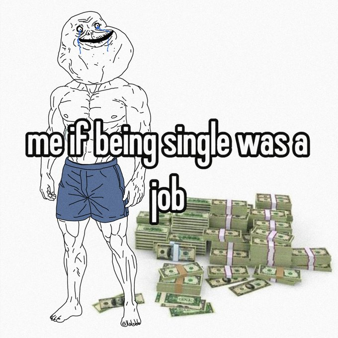 forever alone tweet media