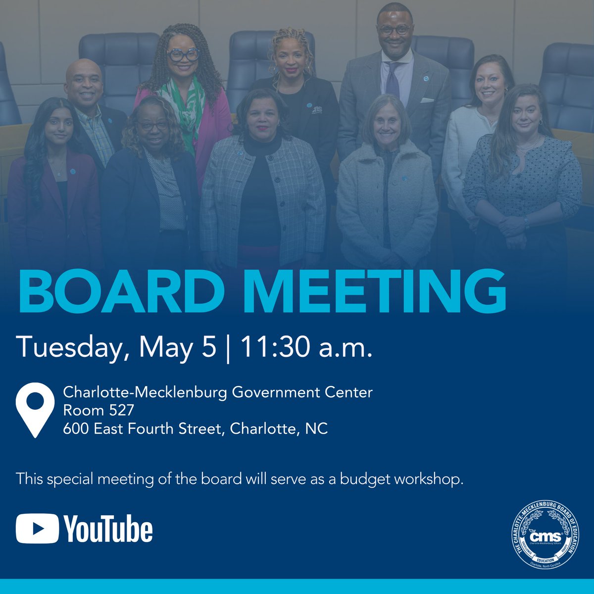CMS Board of Education tweet media