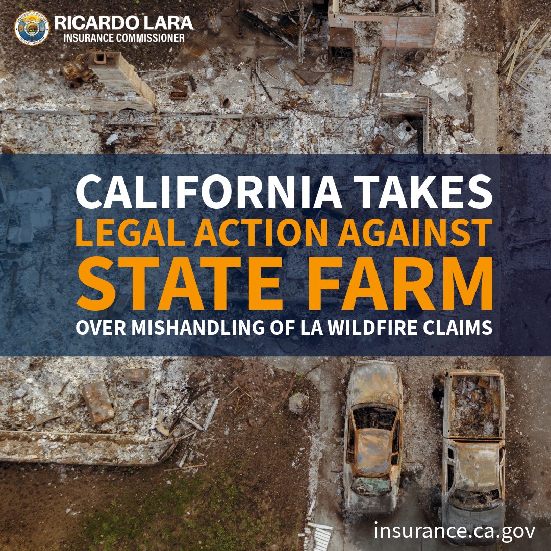 CA Dept of Insurance tweet media