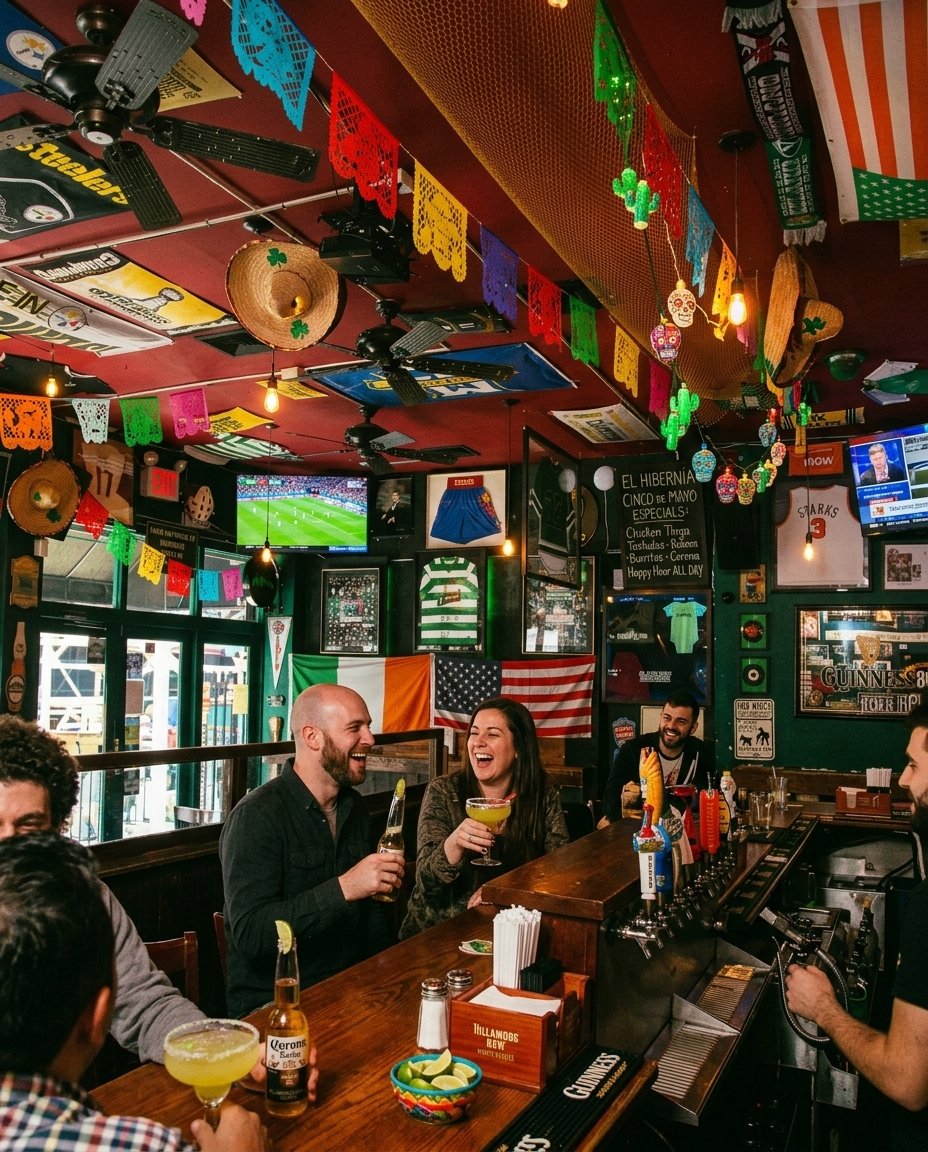 Hiberniabar's tweet photo. Are you ready to celebrate Cinco de Mayo El Hibernia style? We've got Chicken tinga tostadas, burritos, and Corona on happy hour all day long at HB🍀HK.

Every single hour = Happy hour

Feliz Cinco de Mayo from El Hibernia 🌮🍺🇲🇽 https://t.co/o9g31m5LlU