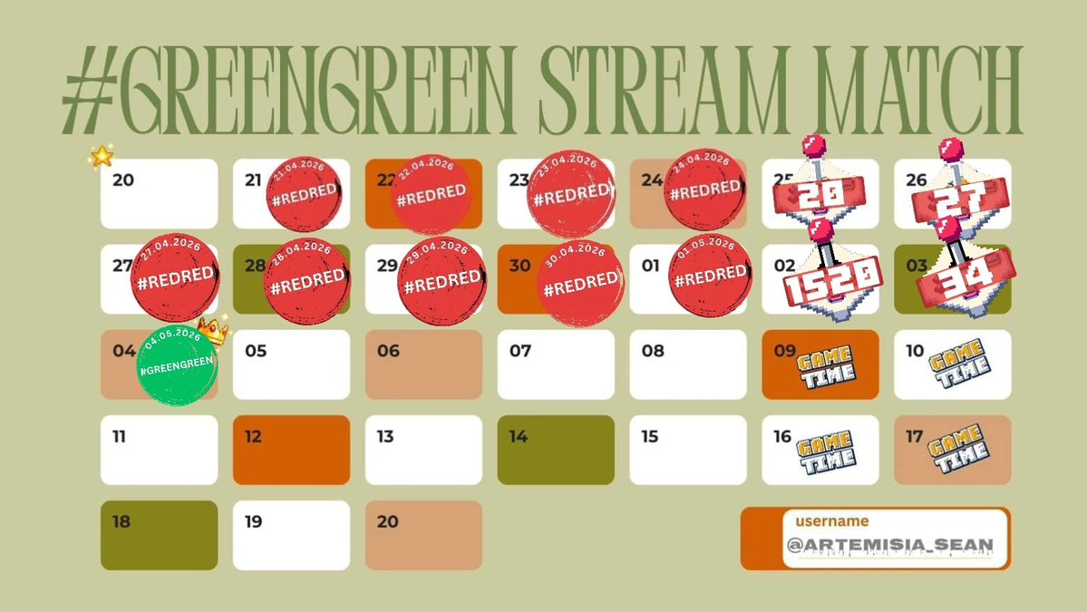 artemisia_sean's tweet image. 📆 DAY 14 ㅡ 04.05.2026 
🎲 Team 1 #REDRED

#CORTIS #GREENGREEN