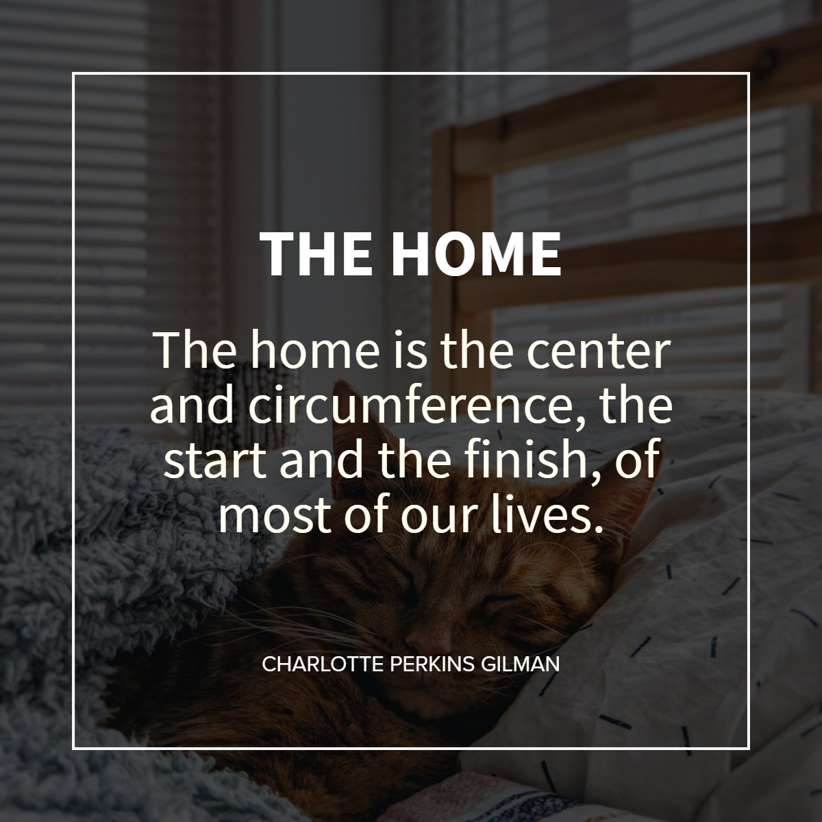 MDRealtor007's tweet image. "The home is the center and circumference, the start and the finish, of most our lives" 
― Charlotte Perkins Gilman 📖

#QuoteOfTheDay 🌟 #QuoteStagram 📚 #LifeQuotes 💬 #RealEstateWisdom 🏡 #Inspiration #CharlottePerkinsGilman 🌿 #RealEstateGoals 🏠