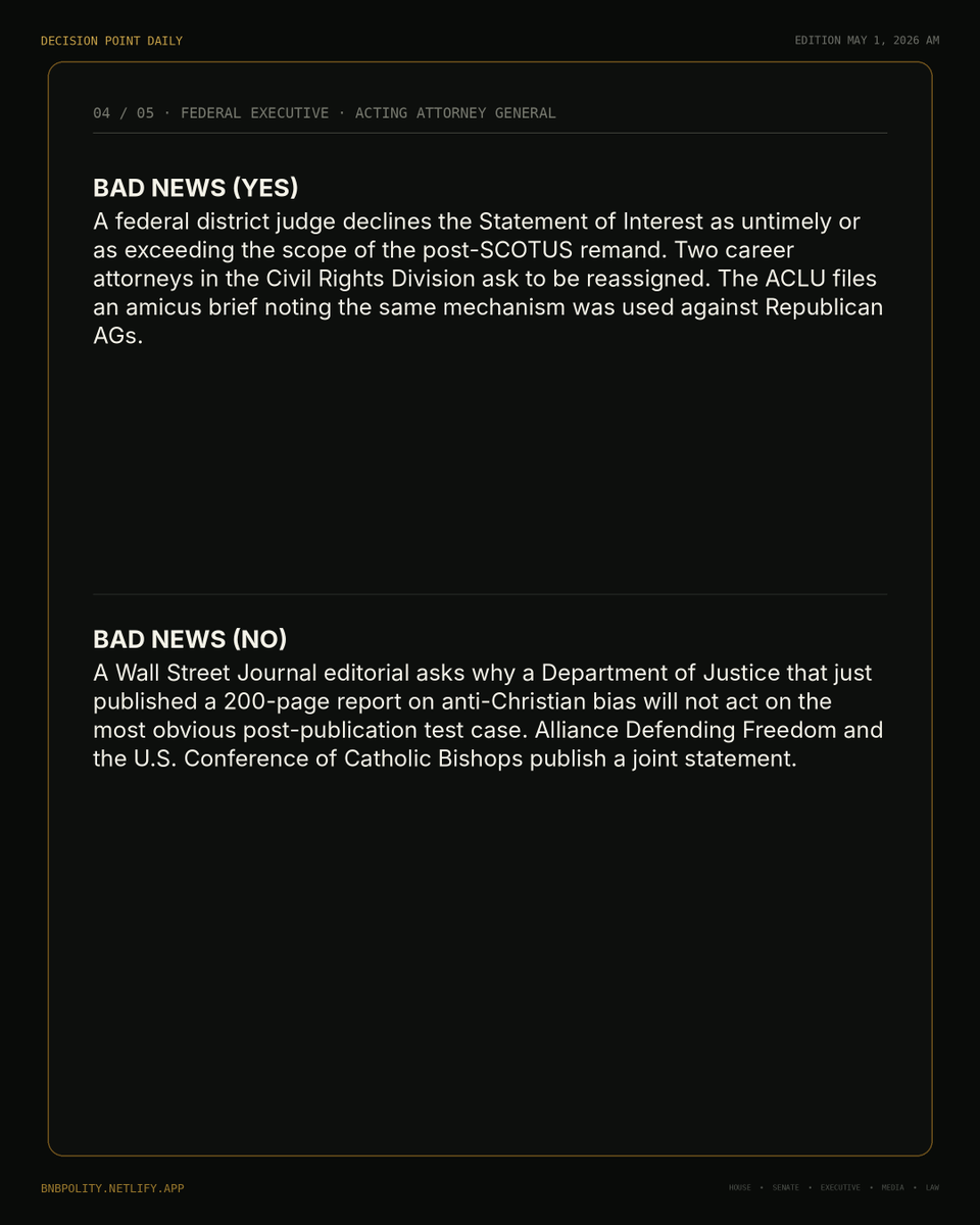 Decision Point Daily tweet media