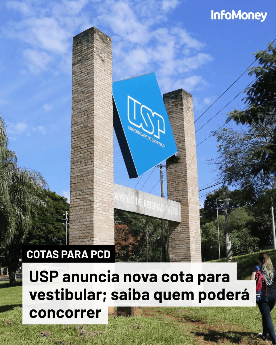 infomoney's tweet photo. A inclusão da reserva de vagas para PcD atende a lei estadual 18.167, publicada em julho do ano passado.
Leia mais no site do InfoMoney: https://t.co/Q6xHCIPskN
Foto: Divulgação
#USP #Educação #Cotas #PCD #Mercados https://t.co/7d3i27ixwq