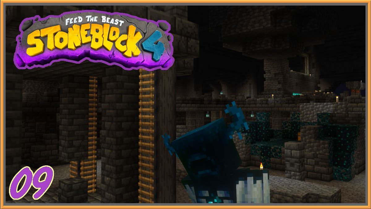 craftingmantis's tweet photo. Today on Stoneblock 4, I head down into the Deep Dark to get the materials I need to satisfy the Enchanter and get the next World Engine upgrade.

https://t.co/4ajQNdivKD https://t.co/NObOYU0GIG