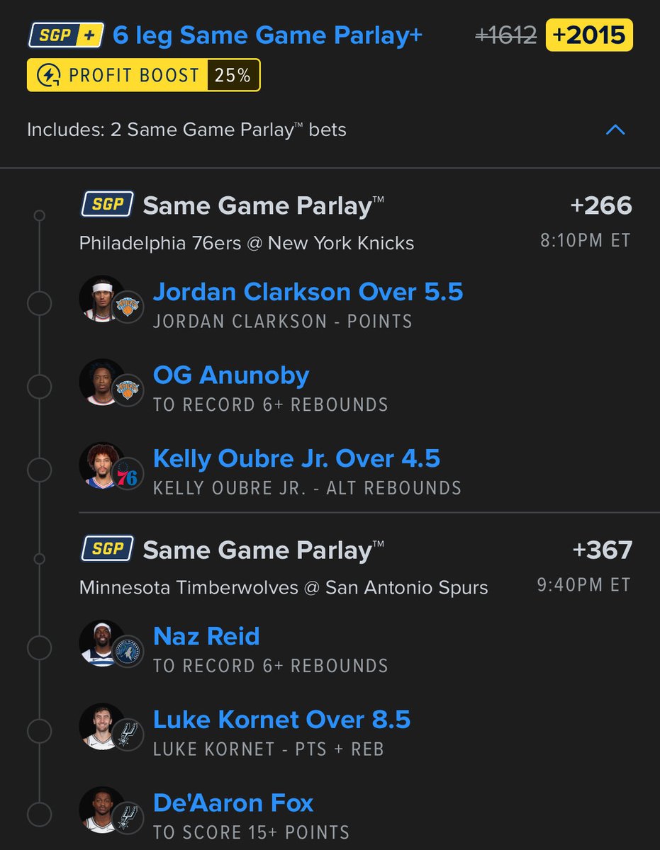 Parlay Princess 🐐 tweet media