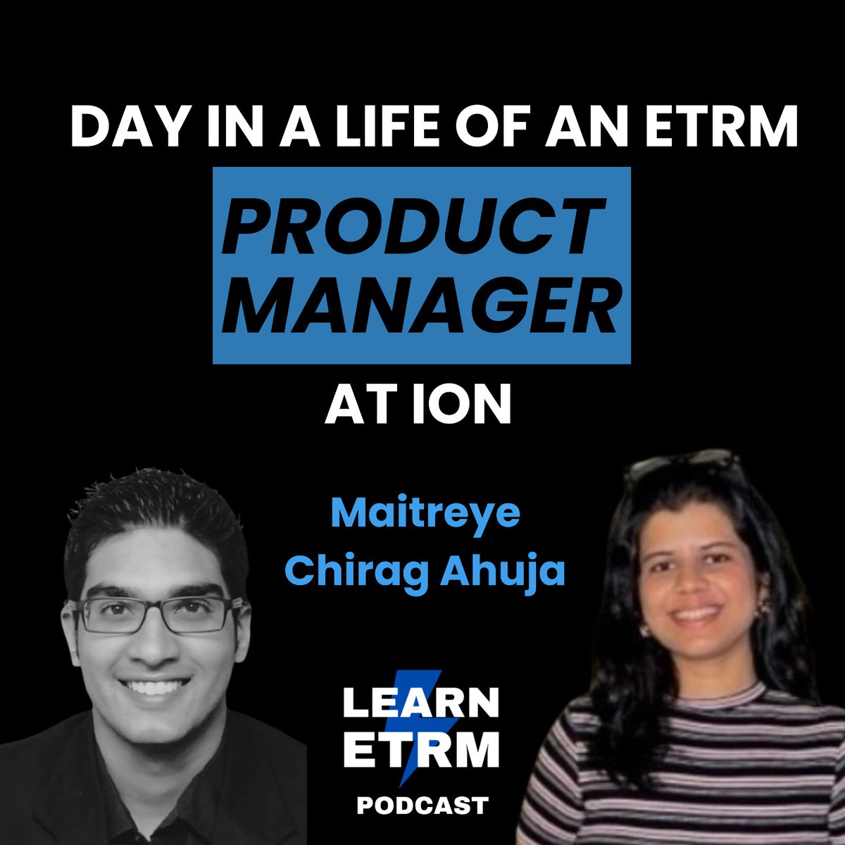 LearnETRM's tweet image. 🎙️New episode with Maitreye (ION): ETRM, product management &amp;amp; trading insights. 

Check out our YouTube channel and Spotify for the complete episode 

YouTube - tinyurl.com/5yy4zwsa

Spotify - tinyurl.com/3956f6cf

#learn #etrm #podcast