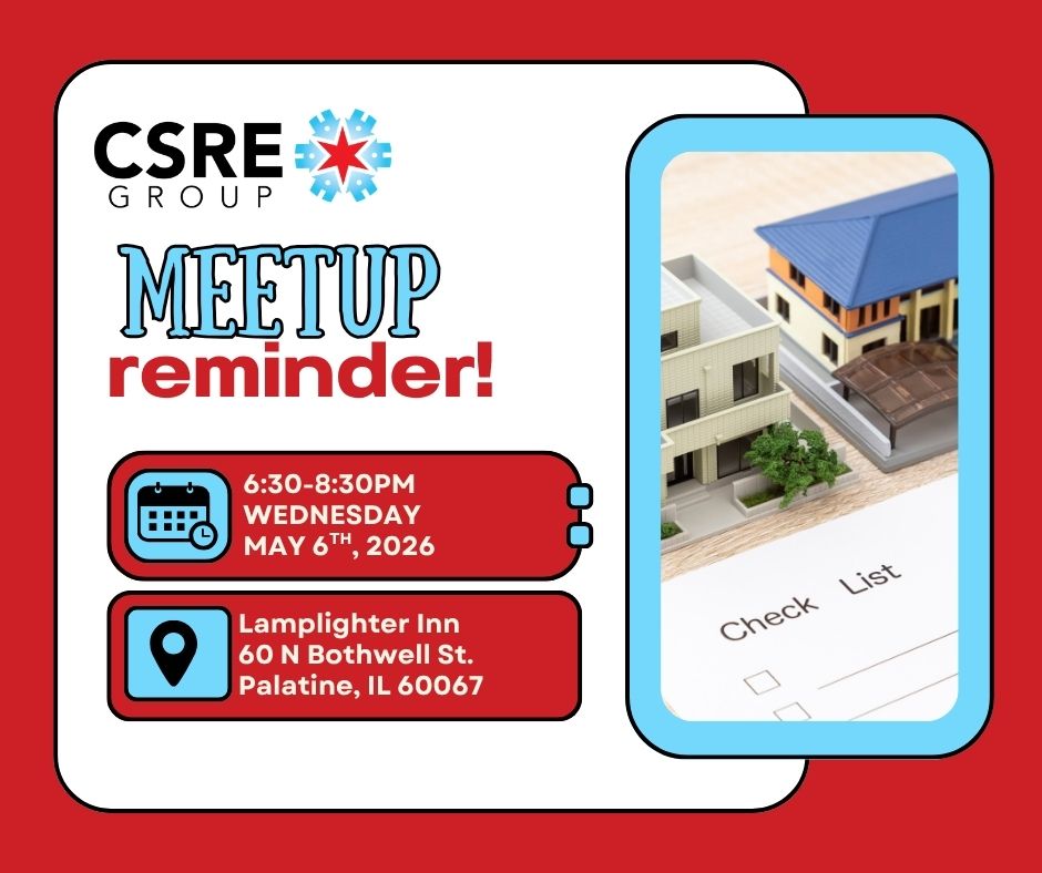 KeyrenterNWC's tweet image. Join this Wednesday's CSRE Group meetup!

Get your free tickets on @eventbrite: t.ly/XaETJ

Co-hosted by @KeyrenterNWC—we’d love to see you there!

#KeyrenterNorthwestChicago #PropertyManagement #Meetup #ChicagoRealEstate