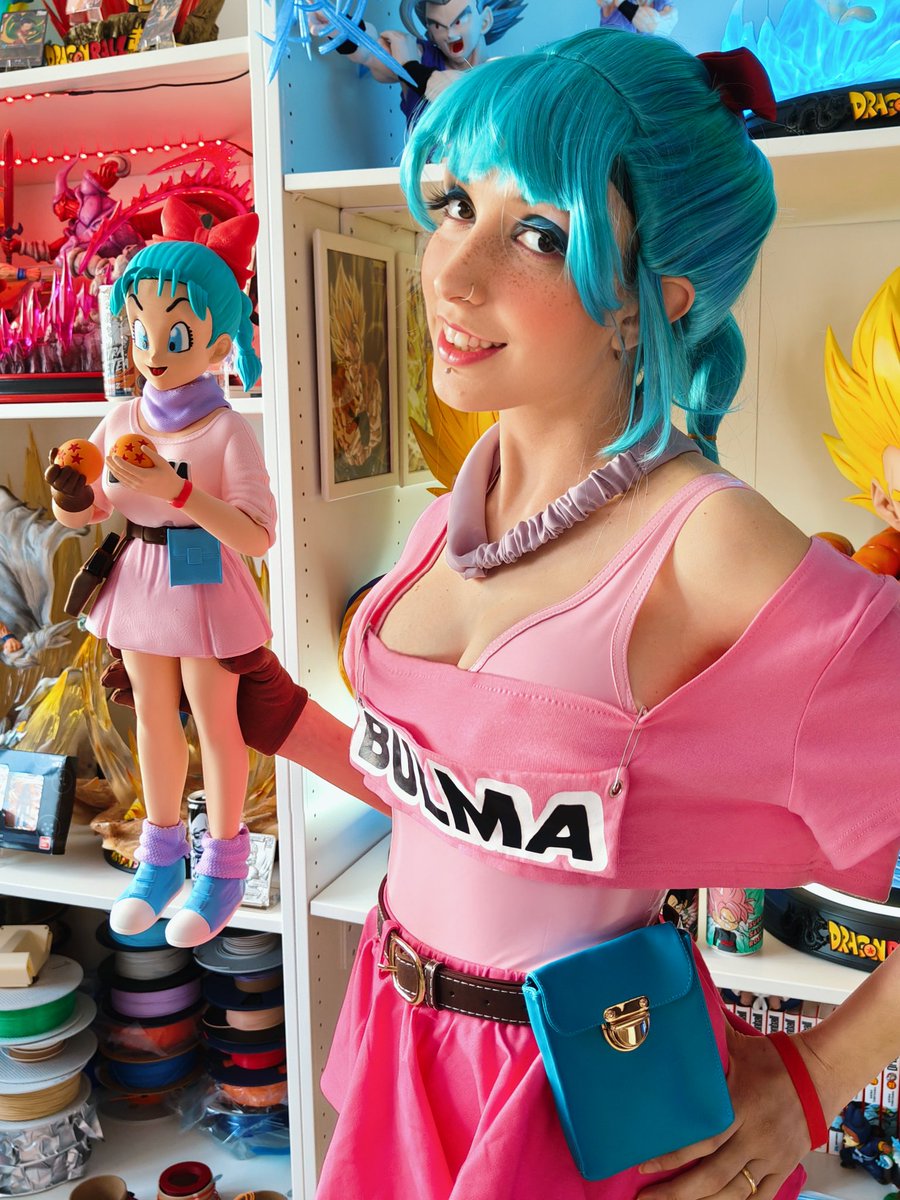 NihalMystique's tweet image. Look! We got two Dragon Balls! 

#collector #collection #cosplayer #cosplayergirls #BulmaBriefs #Bulma #bulmacosplay #DragonBall #DBZ