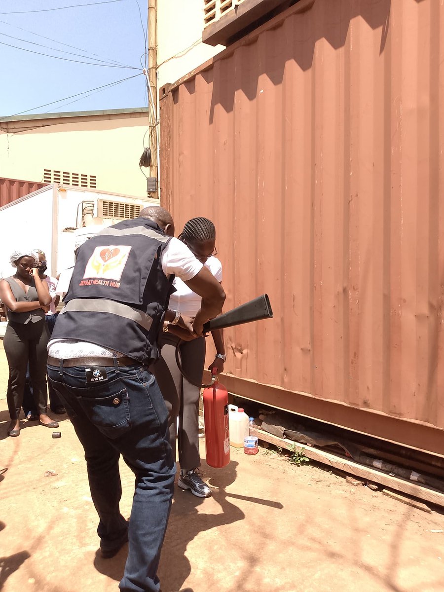 JefratHealthHub's tweet photo. Is your team fire ready? Don't wait for an emergency to find out. Get your staff trained today.

#SafetyFirst #WorkplaceSafety #Kampala #JavaHouse #Uganda https://t.co/Ov2WH27zXm